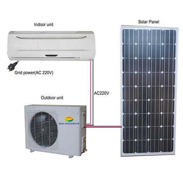 On Grid DC Inverter Solar Air Conditioner